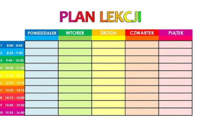 Plan zajęć