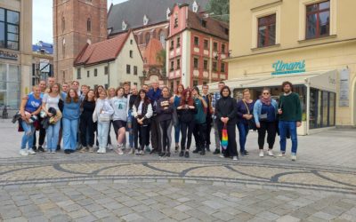 Wizyta młodzieży z Niemiec we Wrocławiu